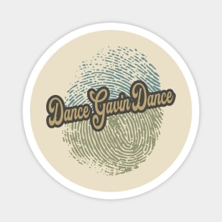 Dance Gavin Dance Fingerprint Magnet